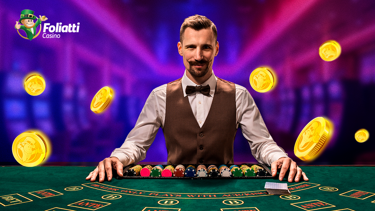 Así se siente jugar con crupieres  en Foliatti